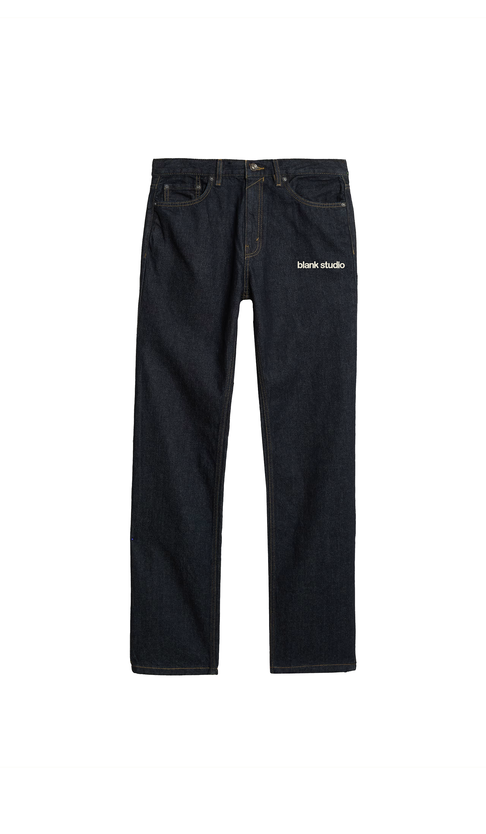 BLANK STUDIO JEANS - DARK INDIGO DENIM