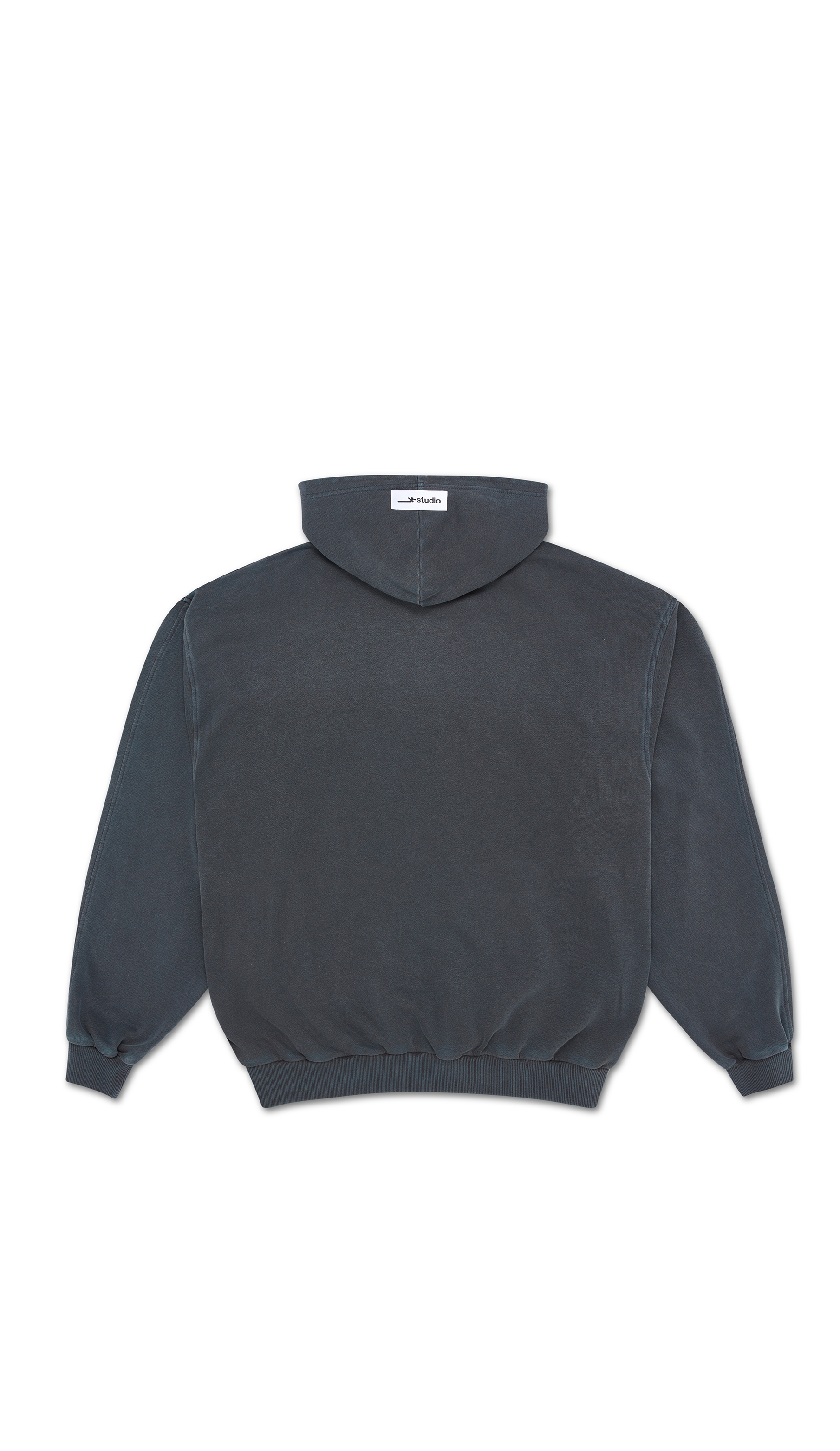 SCRIPT HOODIE - NAVY