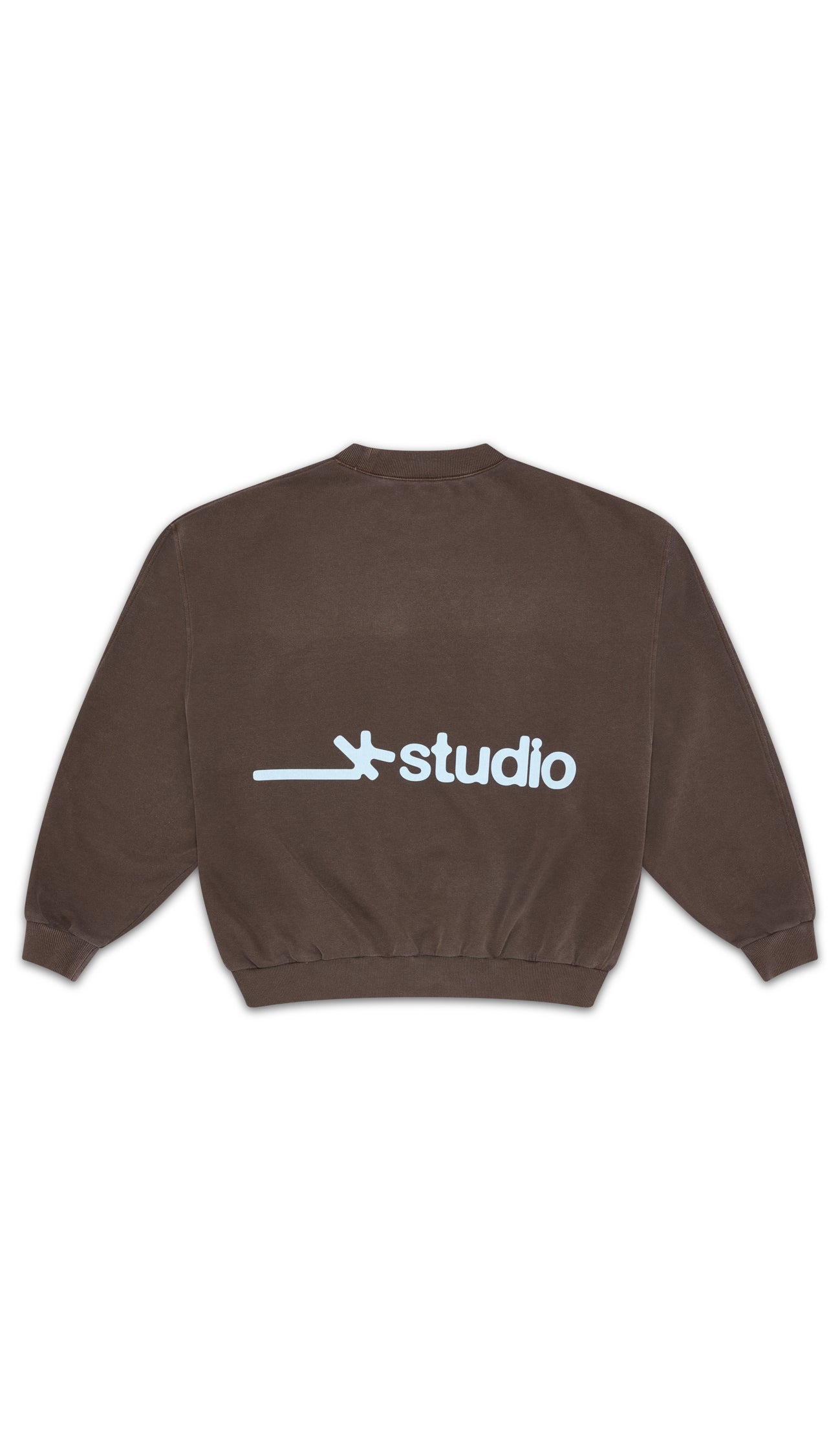 BASICS CROP CREW A/W 25 - Brown