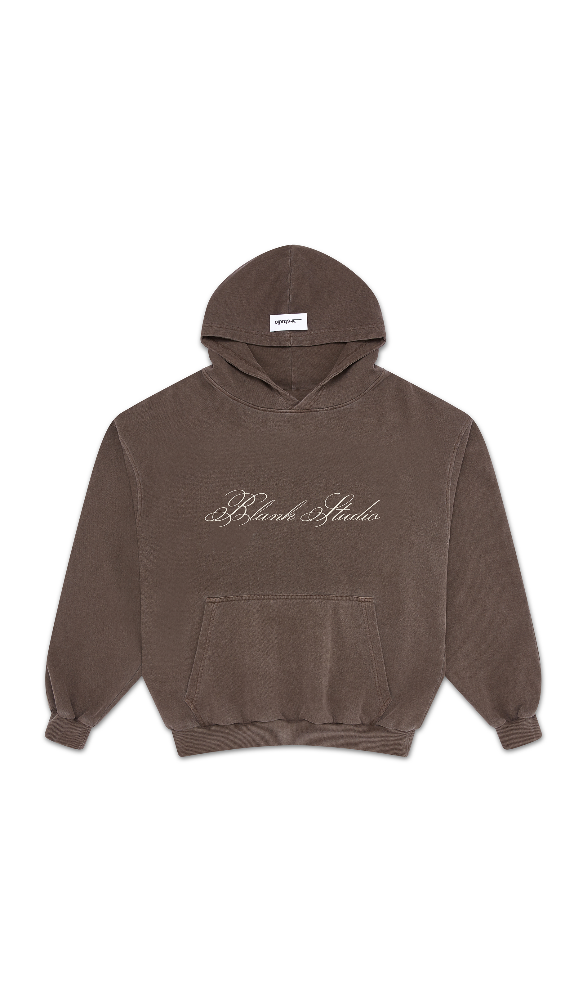 SCRIPT HOODIE - NAVY